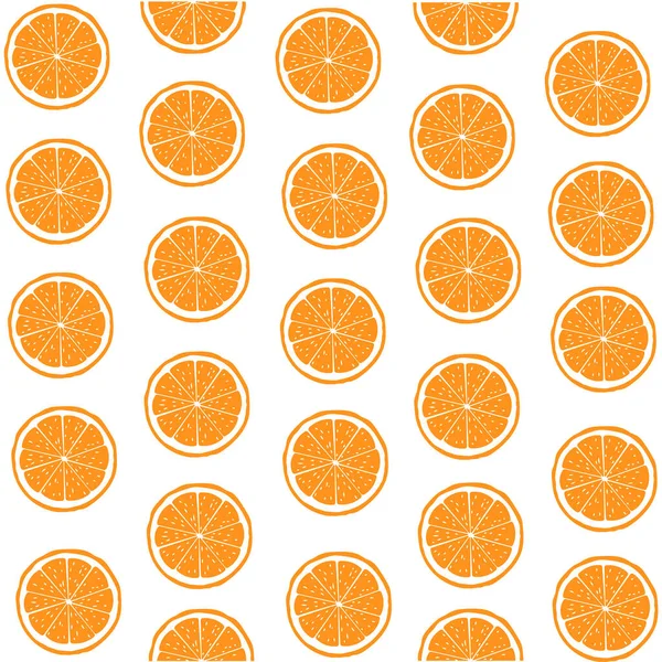 Vector illustration of oranges background design. Wallpaper.
