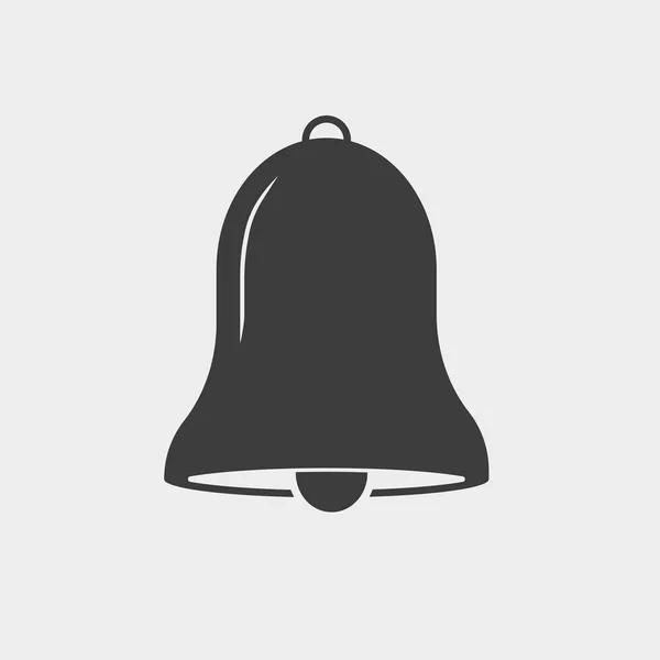 Ilustración vectorial de Bell Icon Symbol. Aislado . — Archivo Imágenes Vectoriales