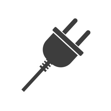 Basit dolgu simgesinin vektör illüstrasyonu. İzole edilmiş.