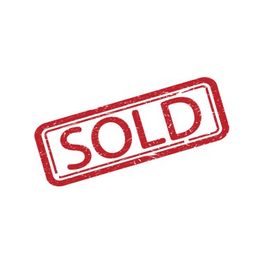 Beyaz arka planda satılan pulların vektör yanılsaması. İzole edilmiş.