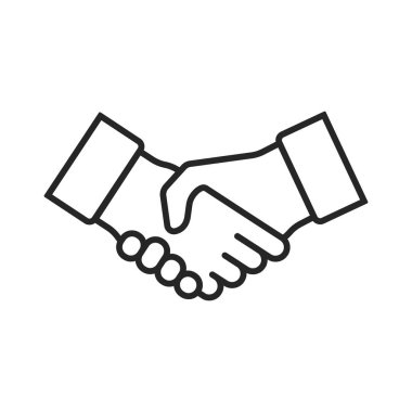 El sıkışma ikonunun vektör yanılsaması. Tasarım. İzole edilmiş.