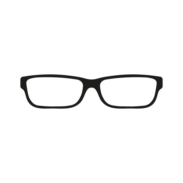 Vektorillustration der Brille auf weißem Hintergrund. isoliert. — Stockvektor