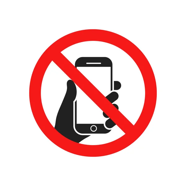 Telefon kullanım simgesinin vektör yanılsaması. Düz dizayn. İzole edilmiş.