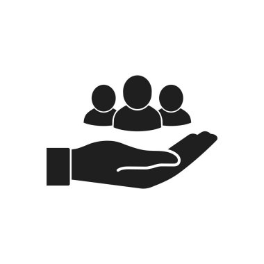 Takım bakımı ikonunun vektör yanılsaması. Düz dizayn. İzole edilmiş.