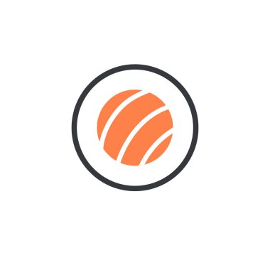 Beyaz arka planda maki ilüzyonu. İzole edilmiş.