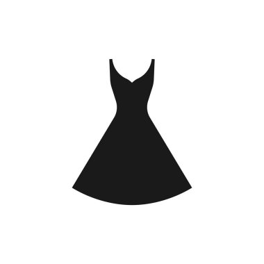 Beyaz arkaplanda dres simgesinin vektör yanılsaması. İzole edilmiş.