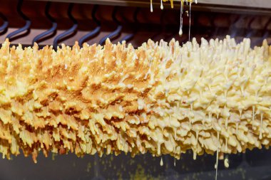 Litvanya Sakotis pasta pişirme