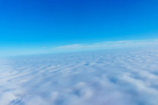 Céu nuvens voo — Fotografia de Stock