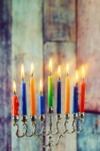 židovský symbol Chanuka židovský svátek svátek světel