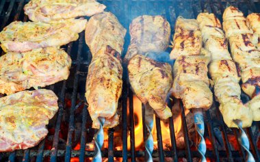 ızgara Kafkasya Barbekü duman