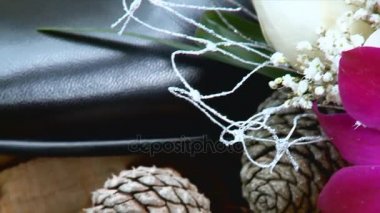 Düğün detayları. Damat aksesuarları. Ayakkabı