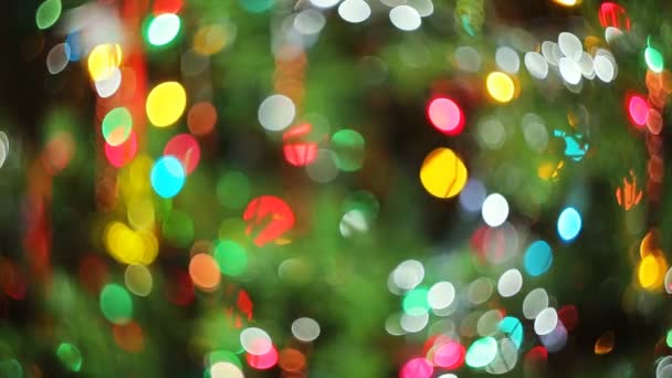 Navidad Bokeh fondo — Vídeo de stock