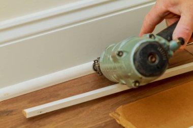 Kaburgalar özel Konut Yapı ölçüm bitirmek Nailer adam çivilenmiş