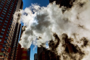 Hava Buhar, kaza, Midtown Manhattan'ın sokakta havaya repairhot.