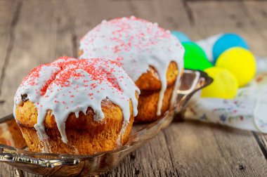 Paskalya için geleneksel kek.