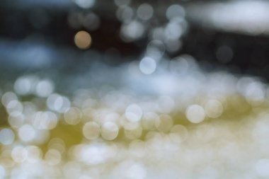 Manuel mod Bokeh ile su bulanık yan