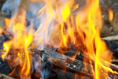 Barbekü Izgara çukur sıcak kömür