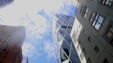 Ofis blokları ve daireler. New York, Kuzey Amerika, ABD 20 Nisan 2016