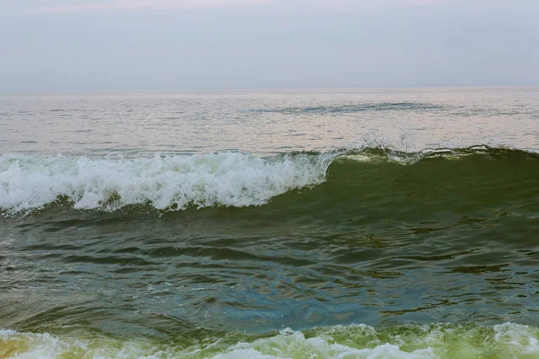 Oceano Azul Bonito Onda Oceano Grandes Ondas — Fotografia de Stock