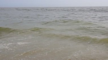 Ağır çekim: Çökmesini dalga güzel mavi dev okyanus