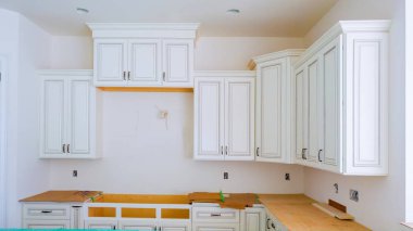 Ocak aspiratör ile Mutfak Dekorasyon İnşaat