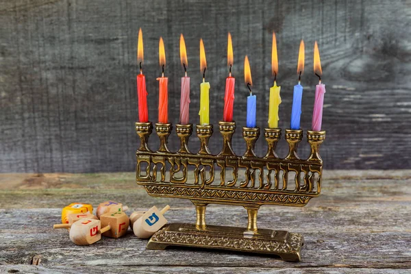 Χανουκά, η εβραϊκή γιορτή γεμάτη φώτα — Φωτογραφία Αρχείου