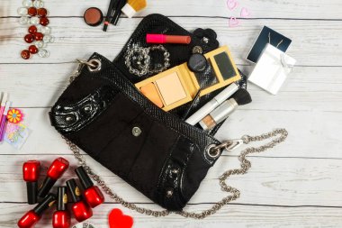 kalıcı makyaj Notebook çanta ayna kadın lady in tırnak