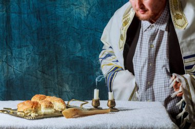 Şabat üzerinde ev yapımı challah