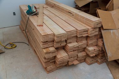 Makeovers yapmak. Boyutlanmış kurulu. Bir çizim yapın. Ahşap talaş. Oluşturma araçları.