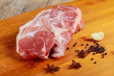 Et. Sığır eti, Dana. Taze çiğ bonfile, parça kemik olmadan. Barbekü Izgara kızartma için. Biftek kesmek,