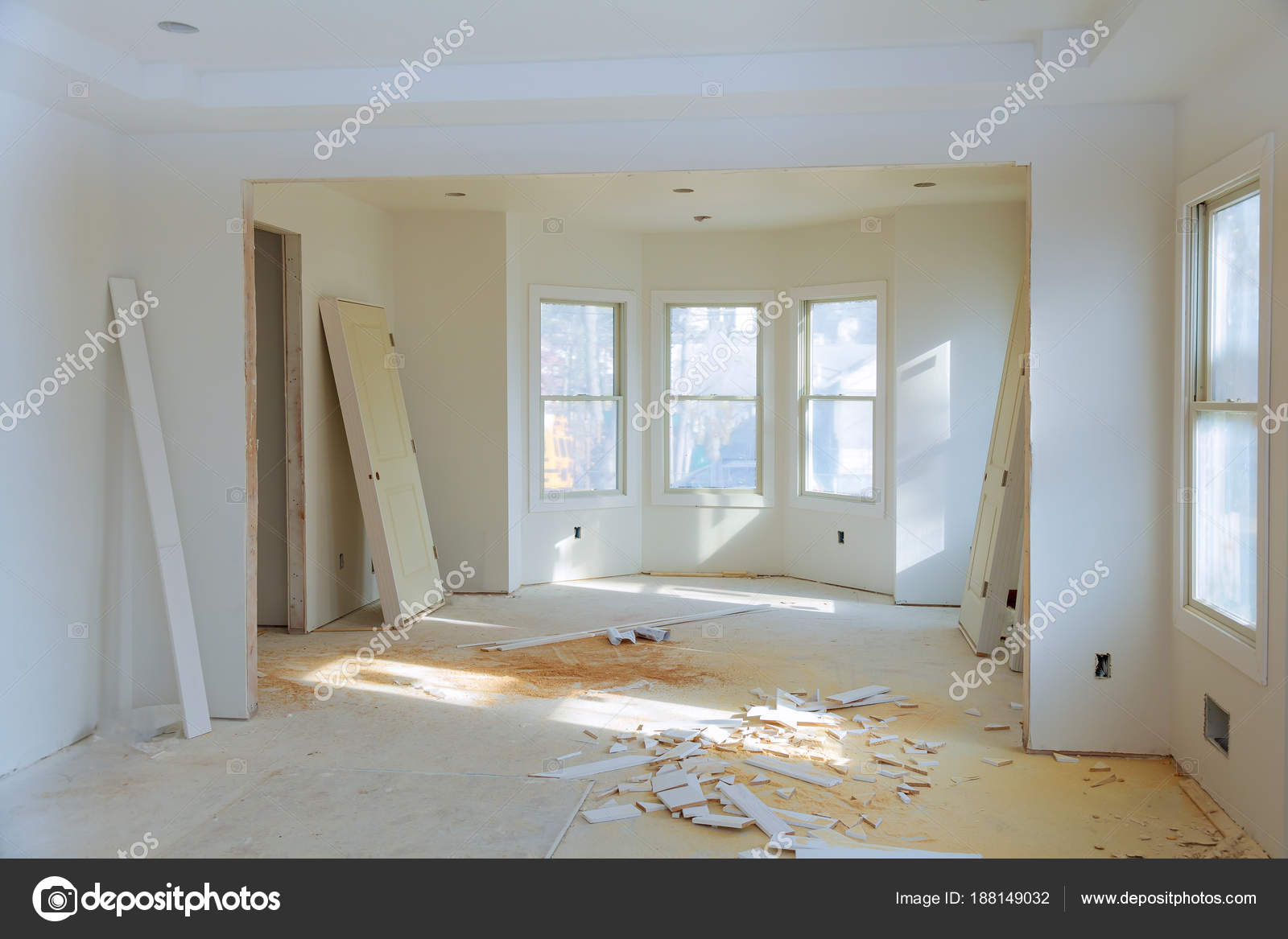 Construction building industry new home construction interior drywall