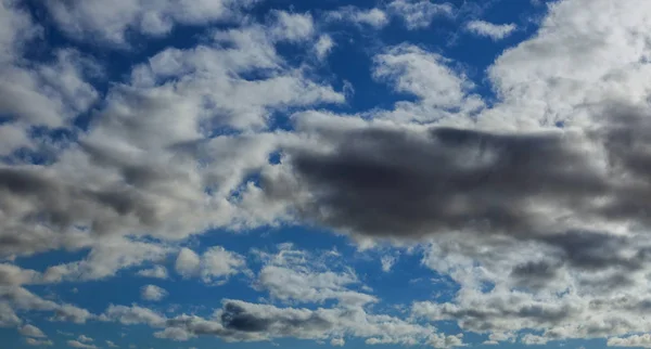 Shot Sky Giants Cumulonimbus Blue Sky Cloud Closeup — Stock Photo, Image