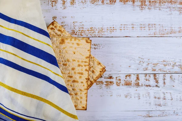 Židovská pesah oslava koncept židovská dovolená Pesach tallit — Stock fotografie