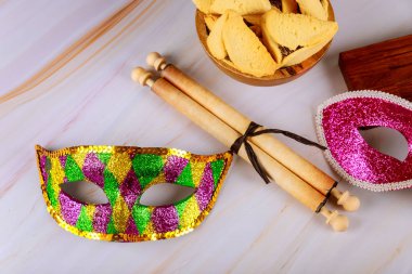 Hamantaschen hamans kurabiye Purim bayramı Yahudi bayramı