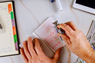 Çeşitli ülkelerle göçmenlik hizmeti kontrol pasaport damgaları