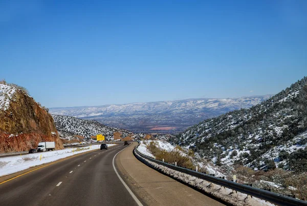 Schneebedeckte Berge in Colorado — Stockfoto