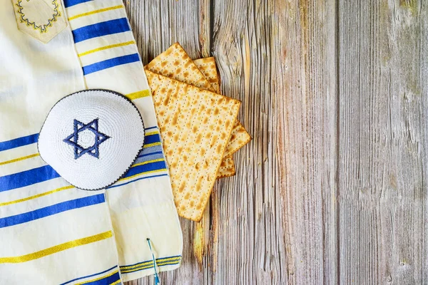 Judaism Religious Jewish Holiday Matza Passover — Stock Photo, Image