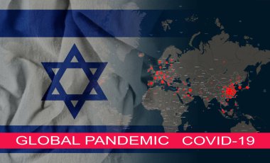 Baned, küresel salgın korona virüsünü karantinaya alarak İsrail 'in Çin enfeksiyonunu Covid-19 Coronavirus' a bulaştırdı.