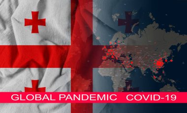 Baned, Gürcistan 'daki Covid-19 Coronavirus Çin enfeksiyonuyla birlikte küresel pandemik korona virüsünü karantinaya aldı.