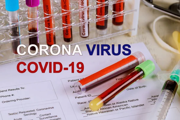 Infección Por Virus Pandémico Neumonía Covid Infección Epidémica Coronavirus Pandemia — Foto de Stock