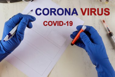 Pandemik seyahat iptal edildi. ABD karantina kovid 19 tüpü Coronavirus Covid 19 ile elde bulunan kan örneğini enfekte etti.