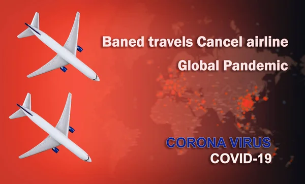 Global pandemic with global coronavirus infection with coronavirus Covid 19