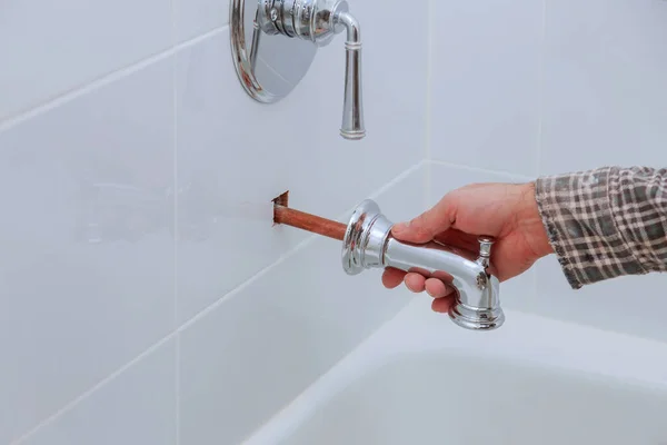 Instalando Torneira Com Termostato, Bathtub Faucet Seal Replacement