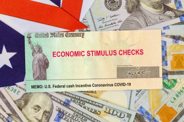Global pandemic lockdown stimulus package relief on stimulus financial government assistance to Word COVID-19 clipart