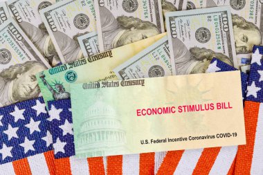 Amerikalılar acil ödeme uyarısı aldı hükümet 100 dolarlık banknotlar küresel salgın Covid 19 kilit altında