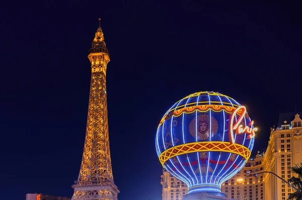 Las Vegas Nevada États Unis Mars Vue Panoramique Paris Las — Photo