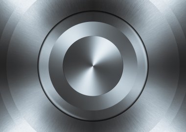 Yansıma metal daire.