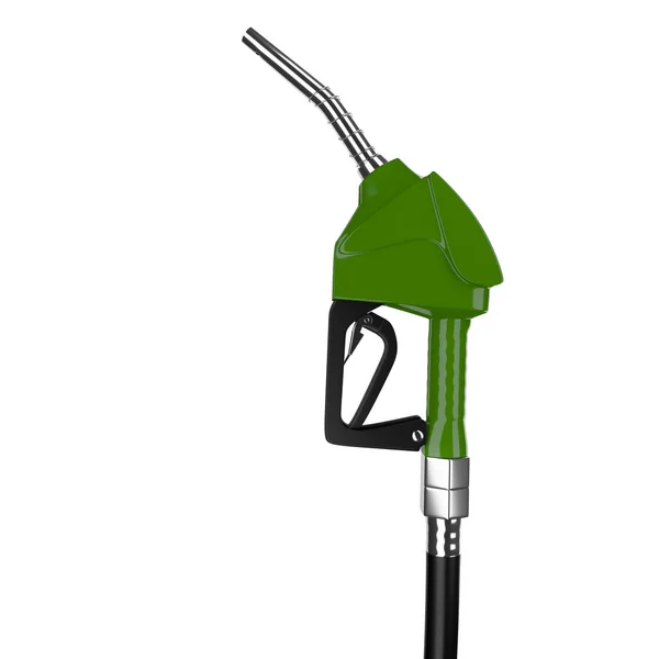 Dispensación de gasolina verde . — Foto de Stock