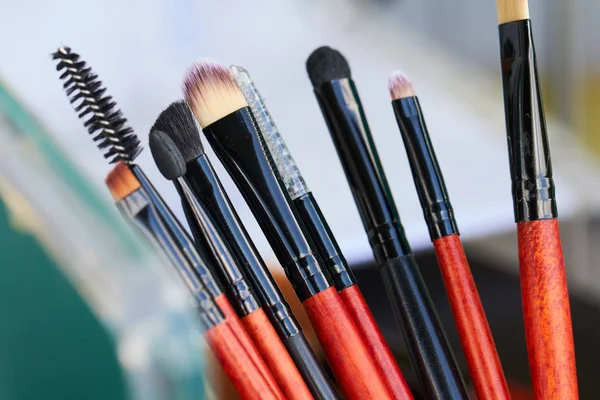 Professionelle Make-up-Pinsel — Stockfoto