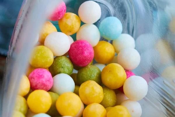 Bolas de azúcar de color caramelo — Foto de Stock